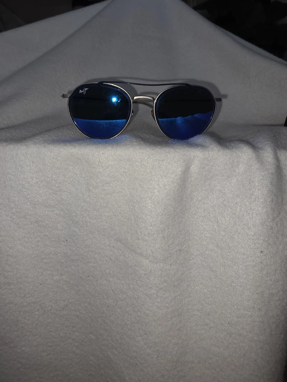 Maui Jim Blue Mirrored Bowtie